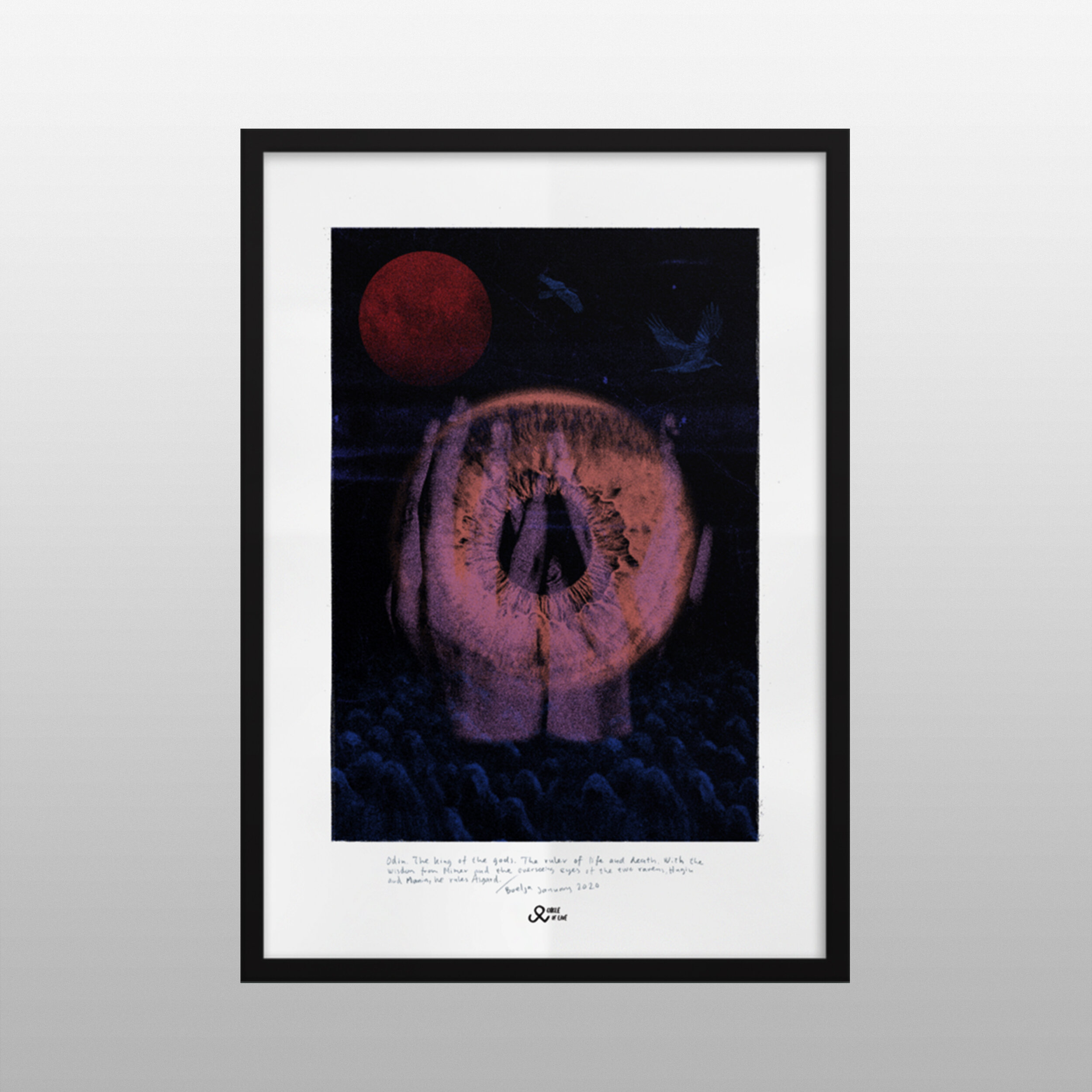 Unframed Poster "Odin"