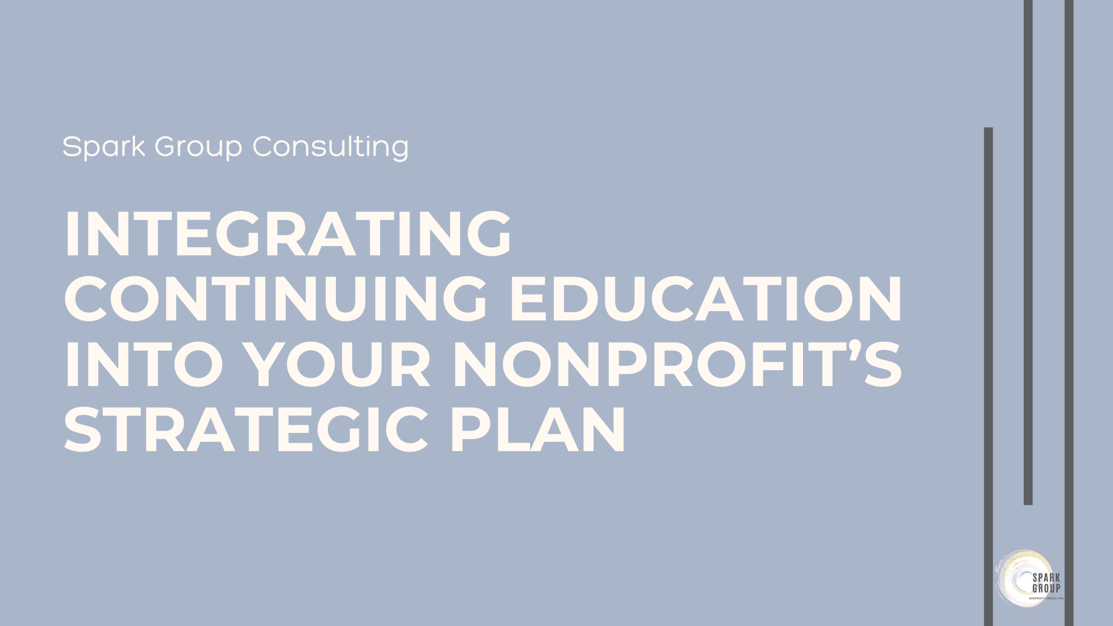 Integrating Continuing Education into Your Nonprofit’s Strategic Plan