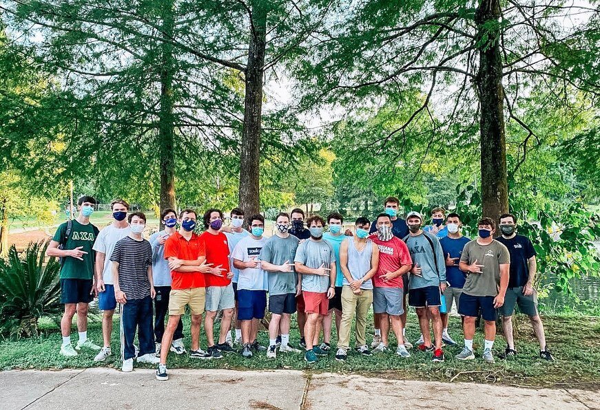 Instead of our normal Sunday chapter house cleanup, the brothers went to Girard Park to cleanup trash and debris from Hurricane Laura. Serving our community is something the men of Lambda Chi are always ready and happy to do. #rushlambdachi