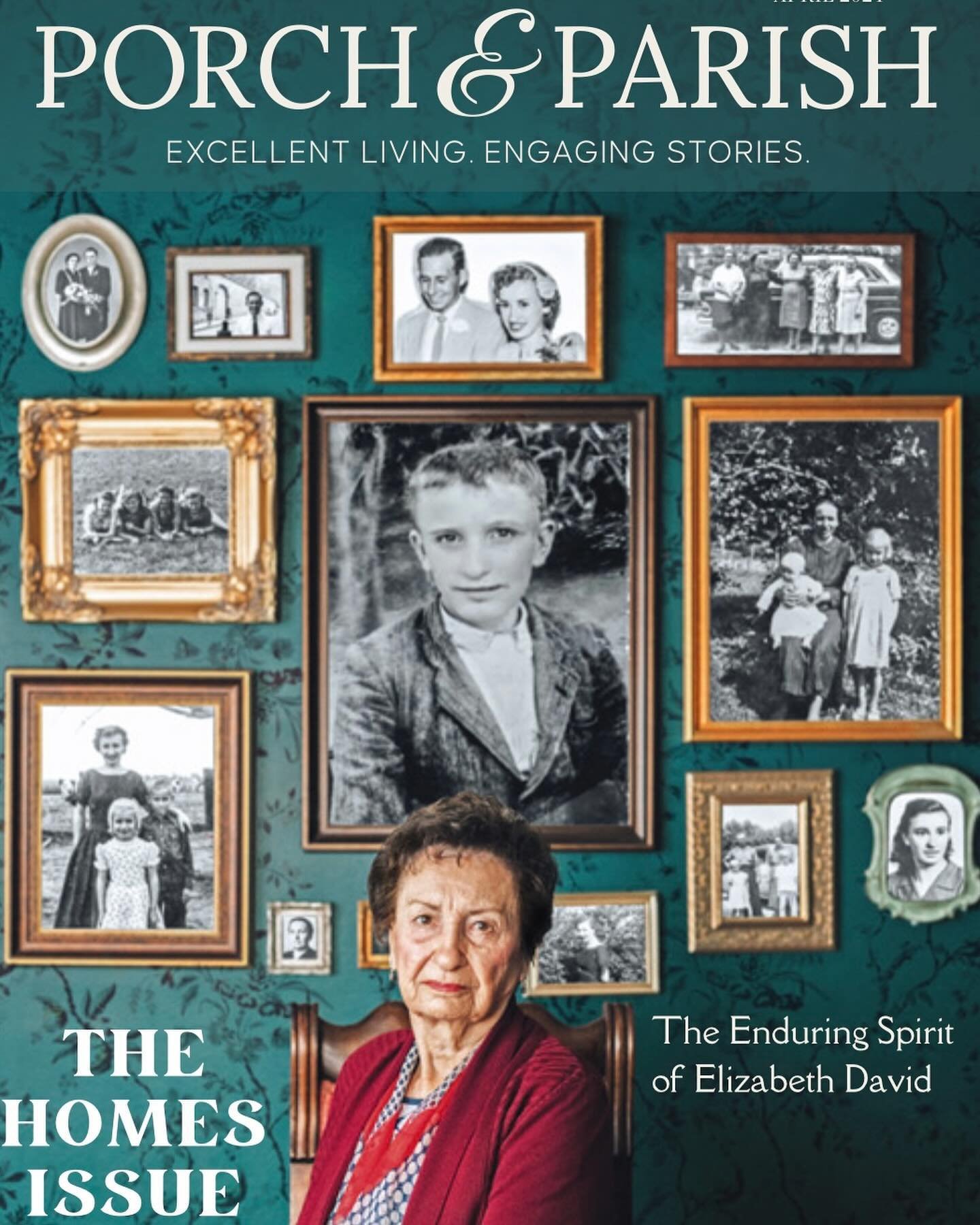 So honored to help share Mrs. Elizabeth David&rsquo;s story through imagery with @porchandparish 

&hellip;The photos on the wall are of her early life in Yugoslavia, then Austria, before her emigration to the US. The center portrait is of her older 