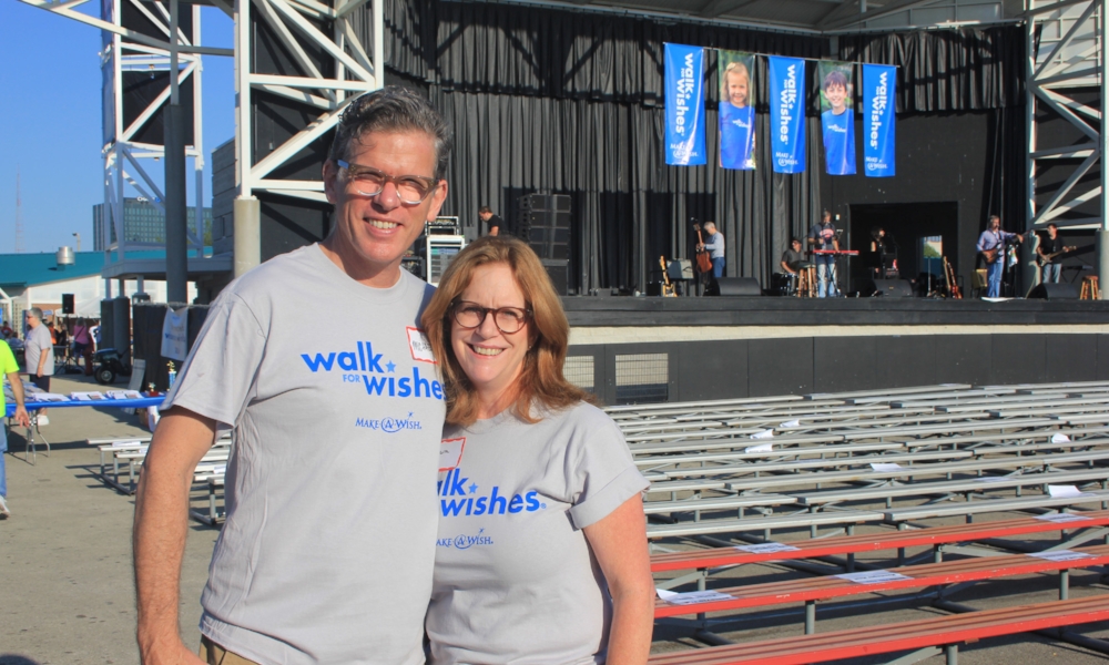 Designed the first-ever National Walk For Wishes logo, to be used by all Make-A-Wish Chapters across the U.S. and its territories.