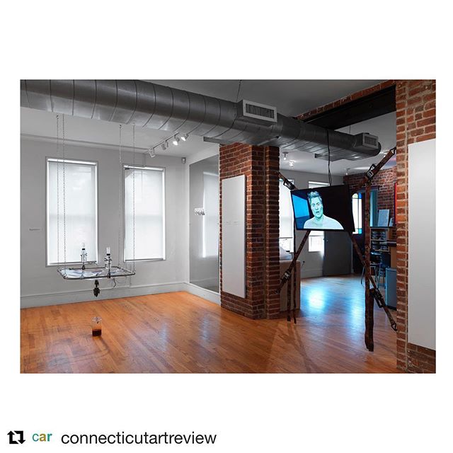 Check out @jacquelyn.gleisner &lsquo;s review of @jeffostergren &lsquo;s exhibition &lsquo;False Flag&rsquo; @franklinstreetworks on @connecticutartreview and be sure to listen to both of their interviews on The First Stop #podcast!  @get_repost
・・・

