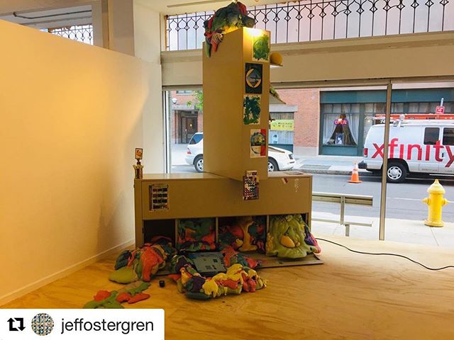 First Stop artists @jeffostergren and Nina Yuen are in an Excellent group show &ldquo;Perverse Furniture&rdquo; at ArtSpace opening May 19! It&rsquo;s curated by @audehelene and @sfritche I had the pleasure of seeing some of it in the middle of insta
