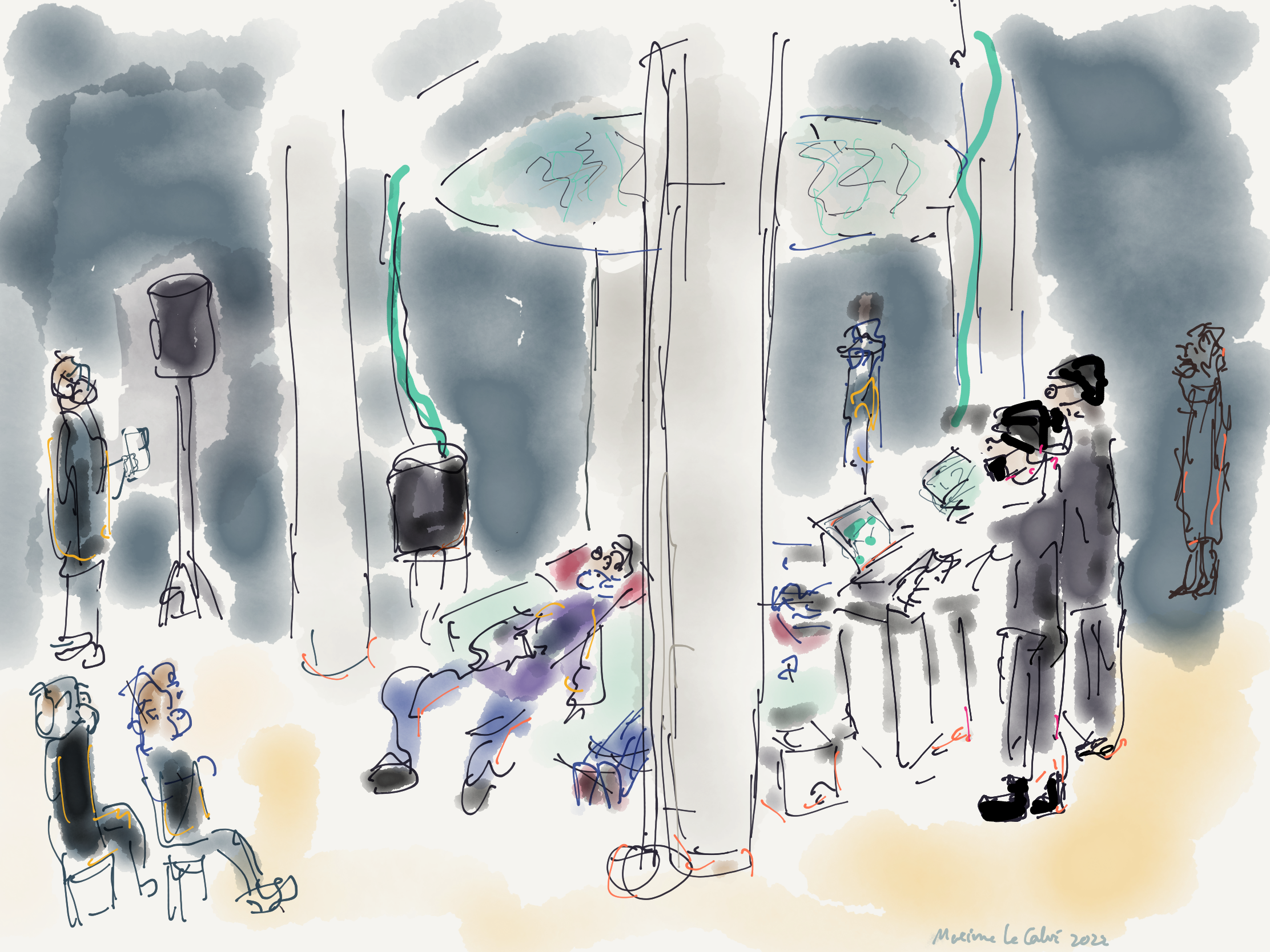 Closing an Exhibition-as-Fieldwork #TAT #StretchingMaterialities