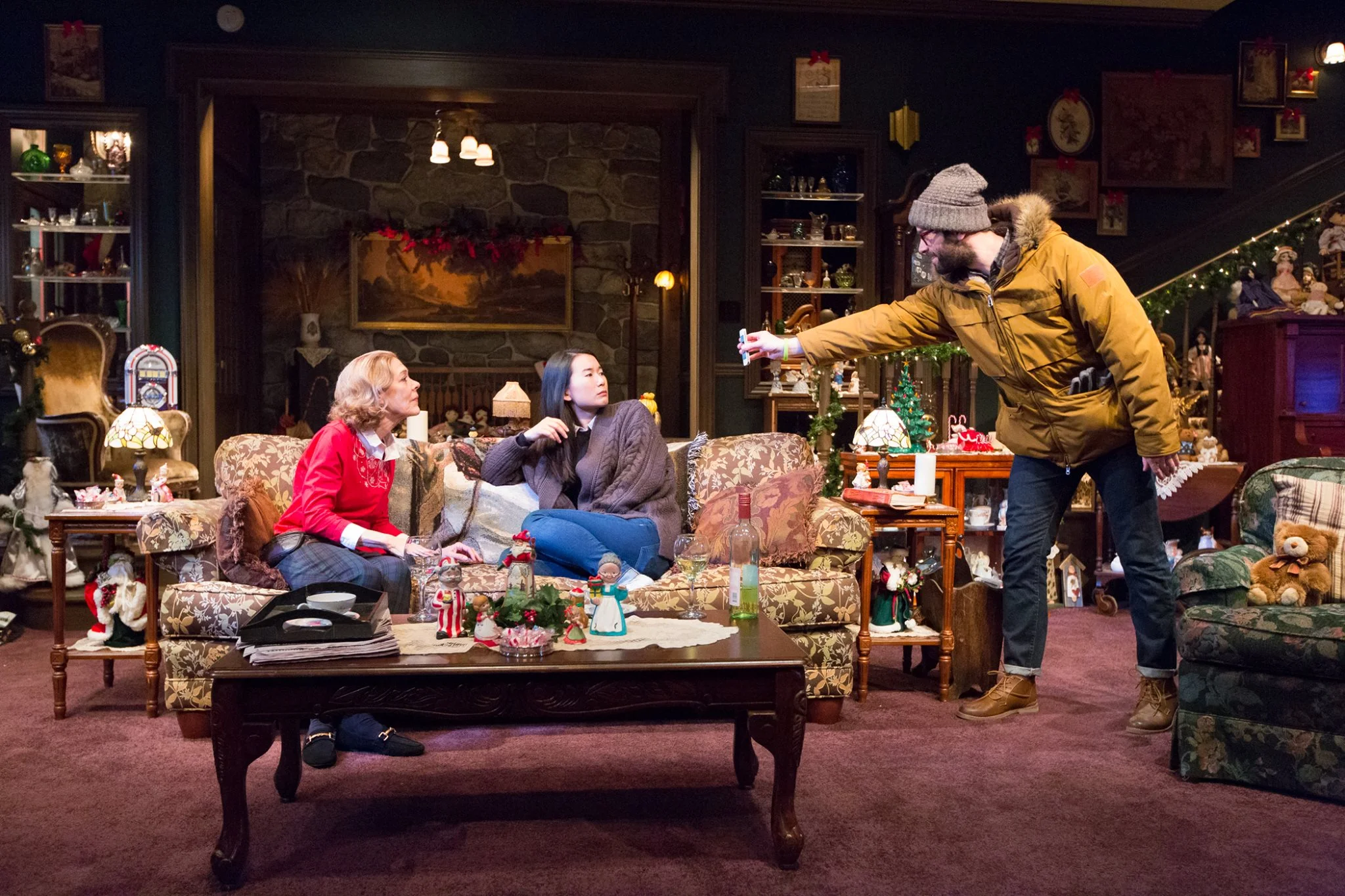 Nancy Boykin as Mertis, Jing Xu as Jenny, Kevin Meehan as Elias