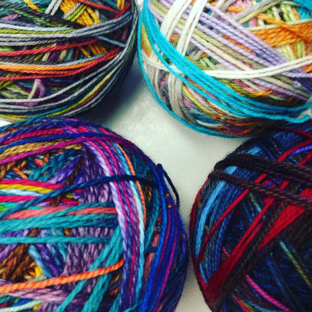 SeaShell Scrap yarn blanket Knitting Pattern — Creative with clay