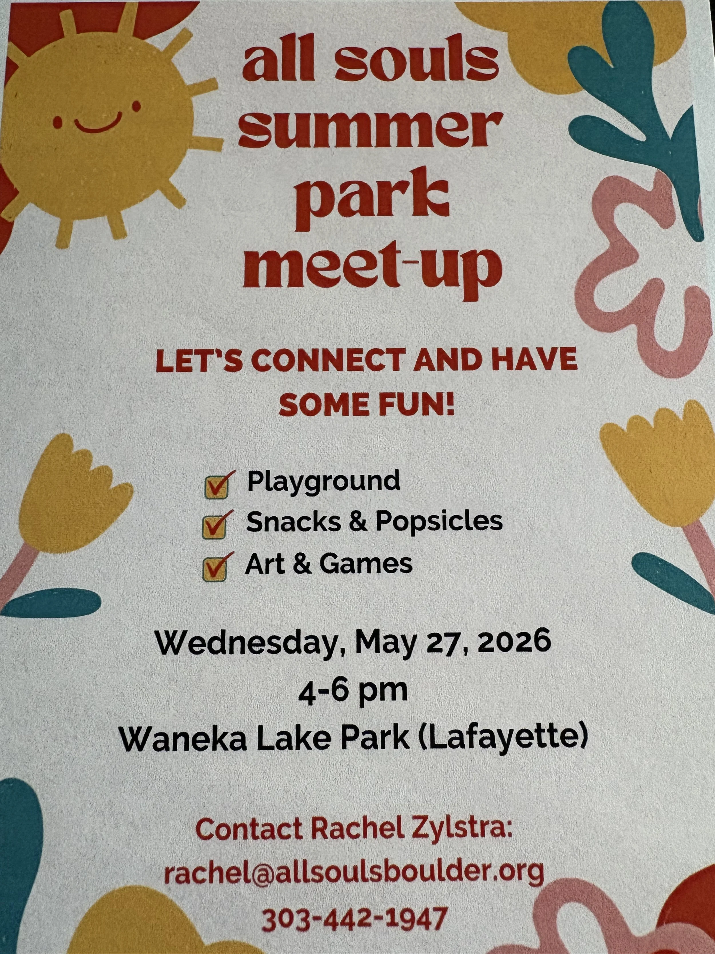 Summer Park Meetup