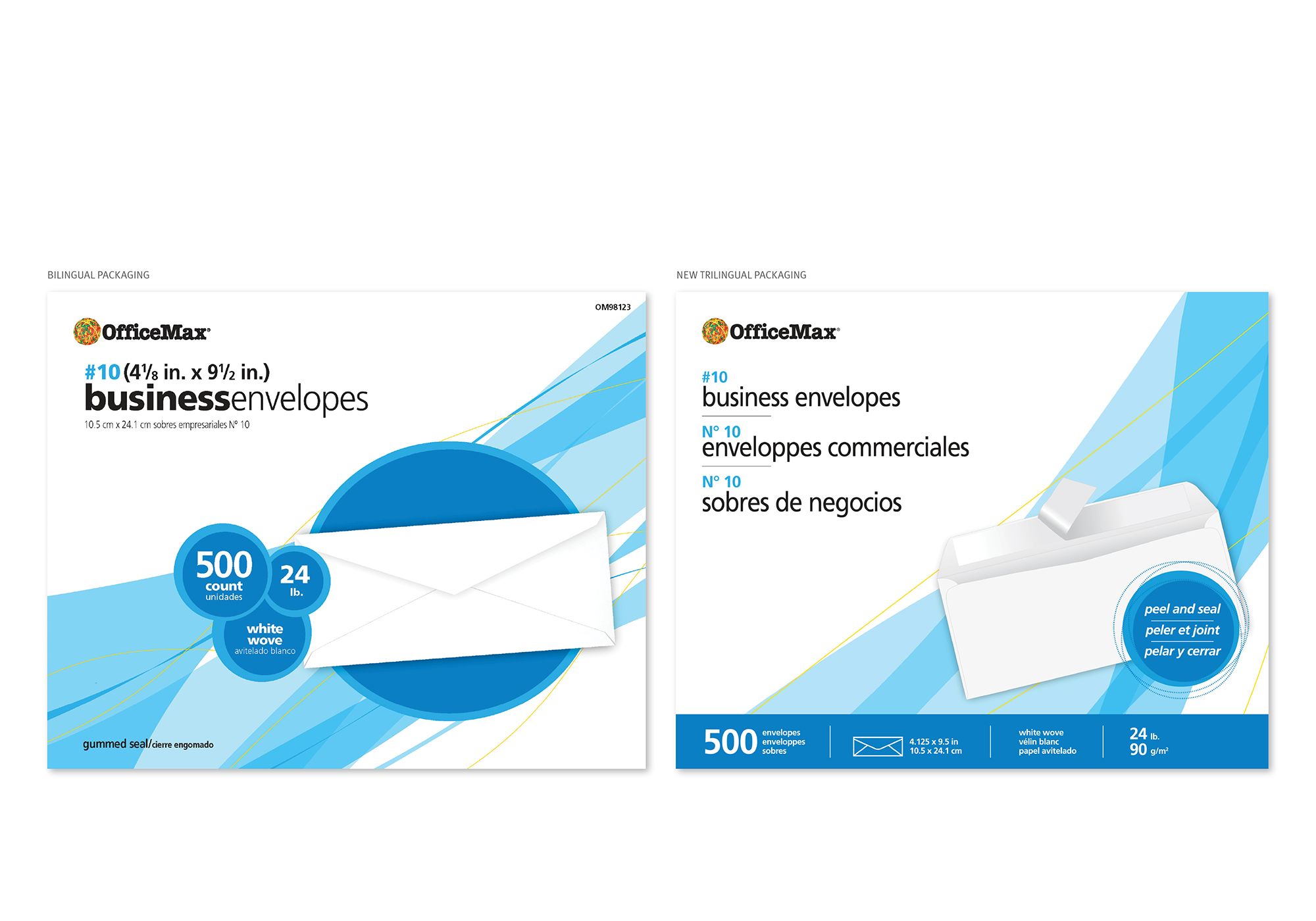 OFFICEMAX TRILINGUAL PACKAGING PROGRAM