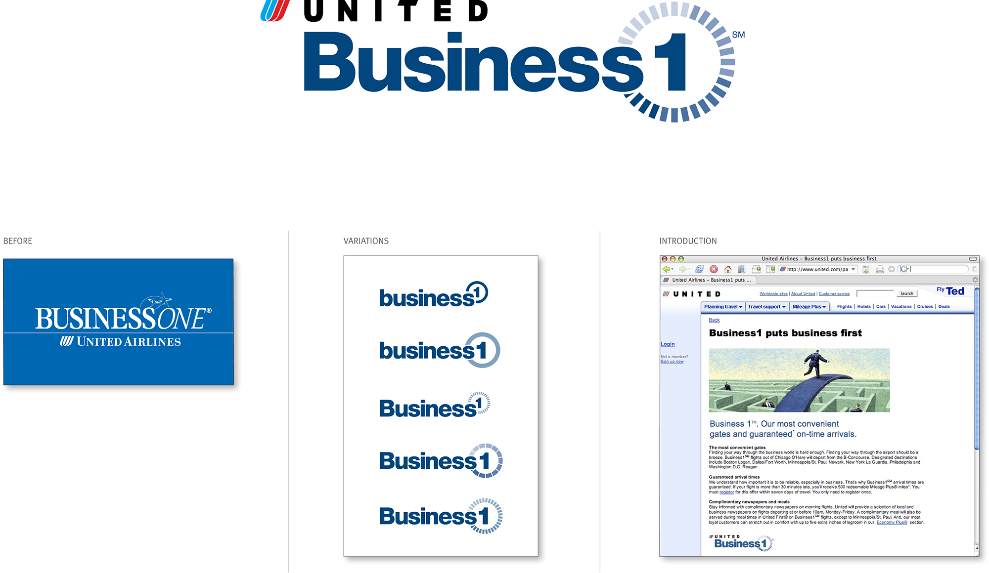  UNITED BUSINESS ONE 