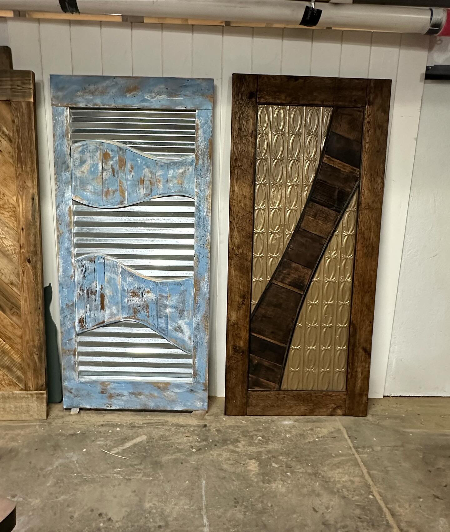 Northshore Barn Doors creates custom doors and complete installation. 

The art door is a real statement piece that becomes the centerpiece and focal point of a room and here are some examples of new doors we are offering now along with a couple of p