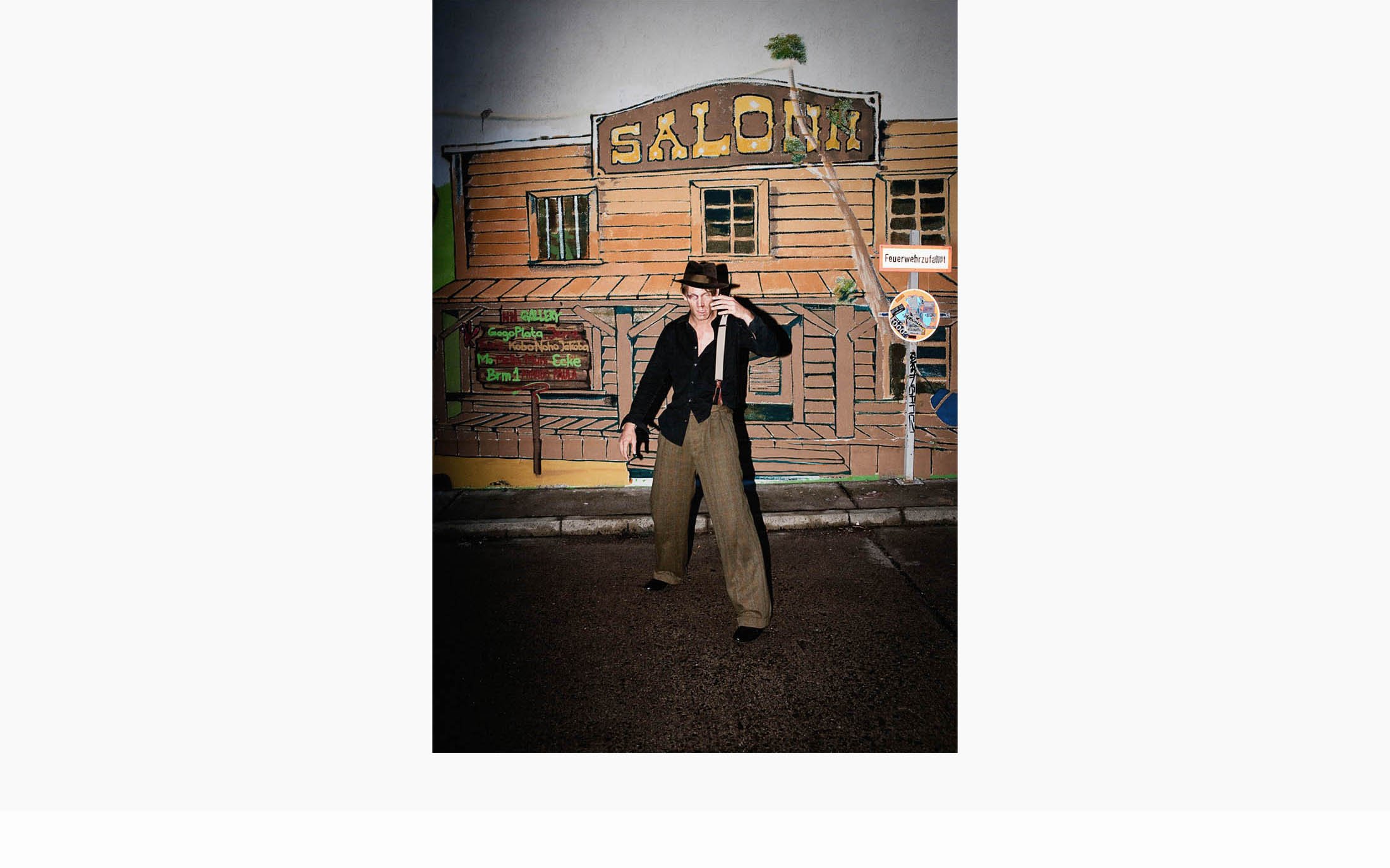 characters of a mime Klaus Franz (2008)