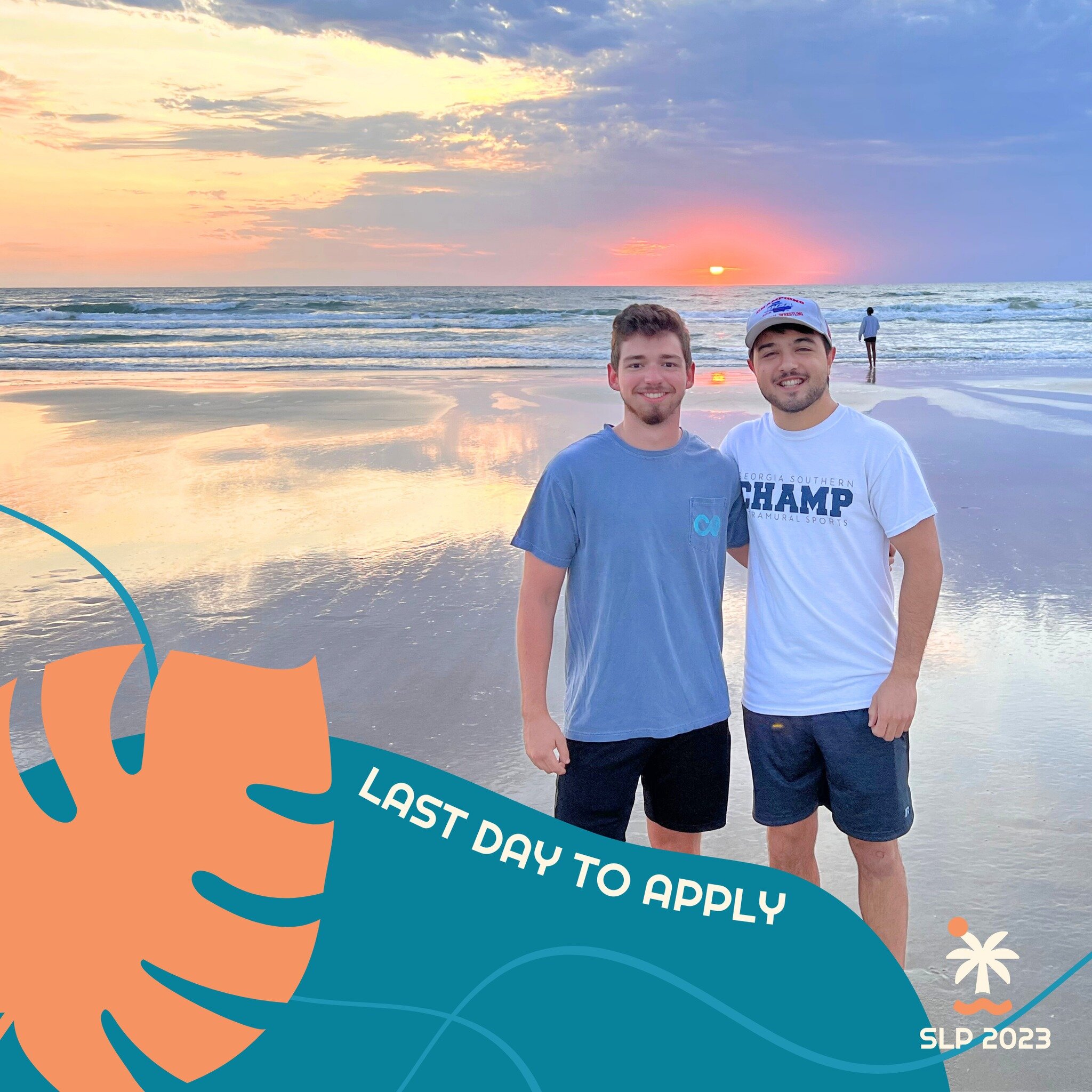 TODAY IS THE DAY 🌴 Don't miss out on the summer of a lifetime!! Connect, learn, and grow with CO at SLP 2023. Apply by midnight to keep the option open!