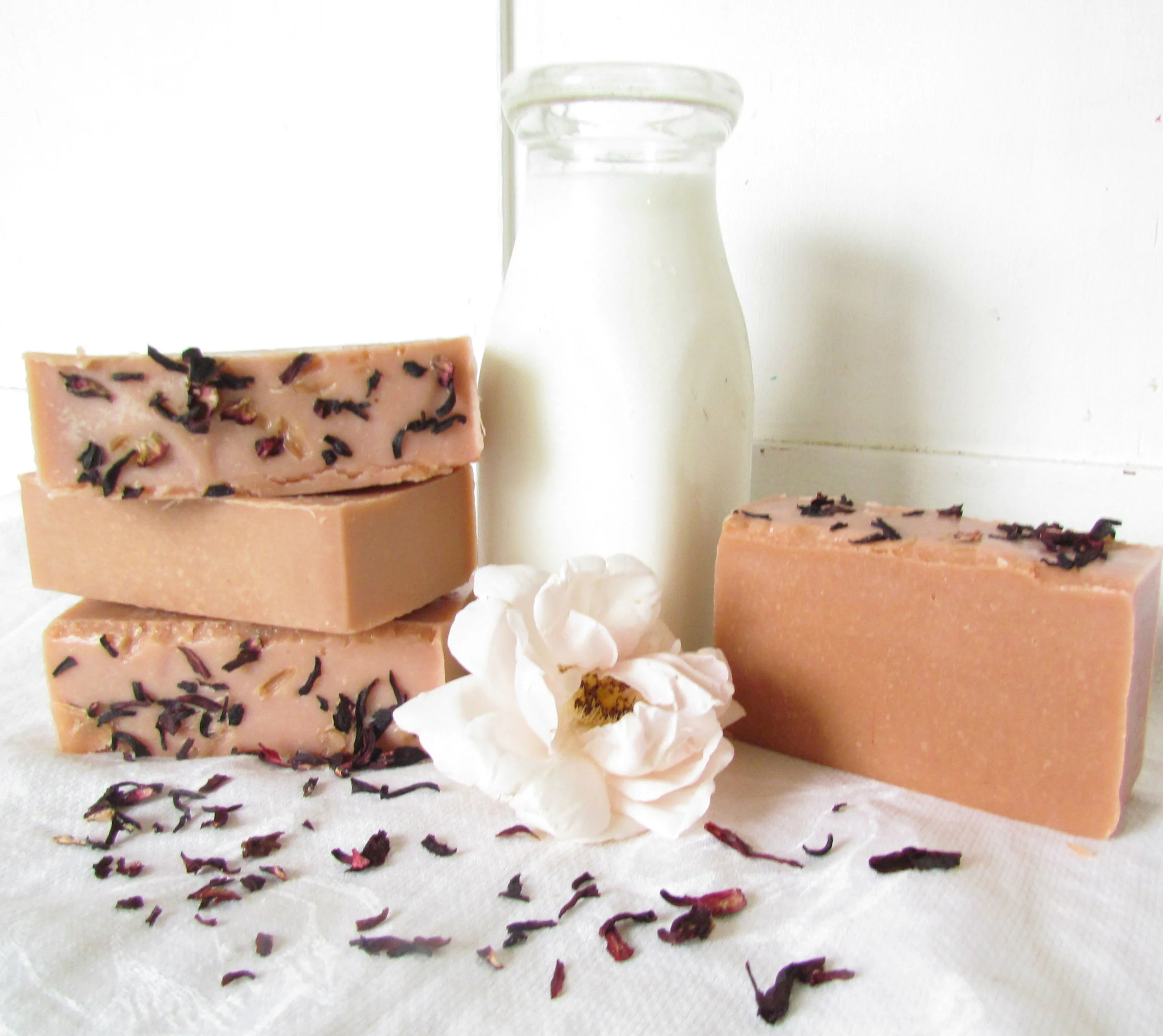 Soothing Rose Hibiscus Sheep Milk Soap.jpg