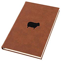 Sheep Engraved Leather Journal