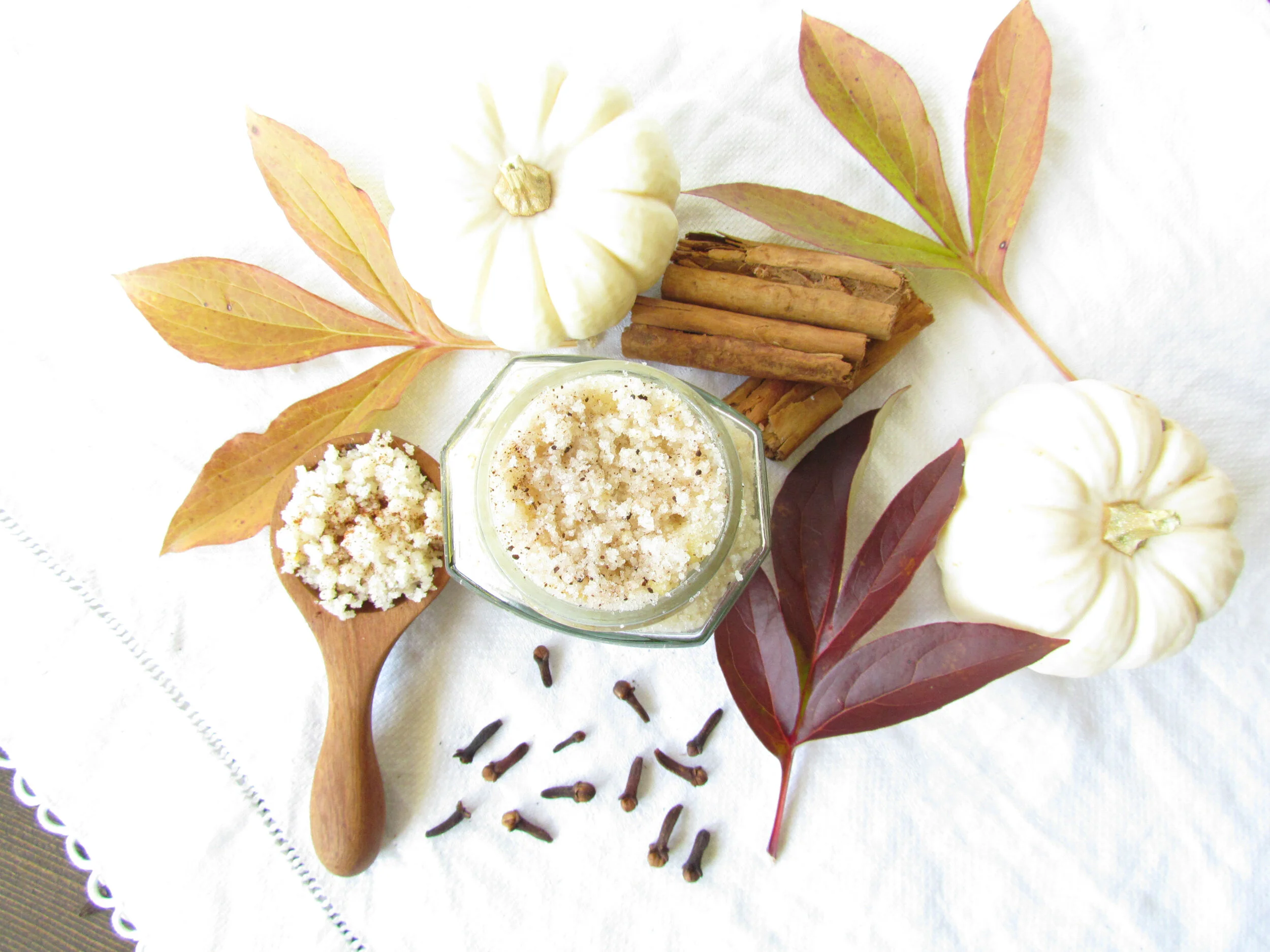 Sheep Milk Sugar Scrub - Comforting Autumn Spice