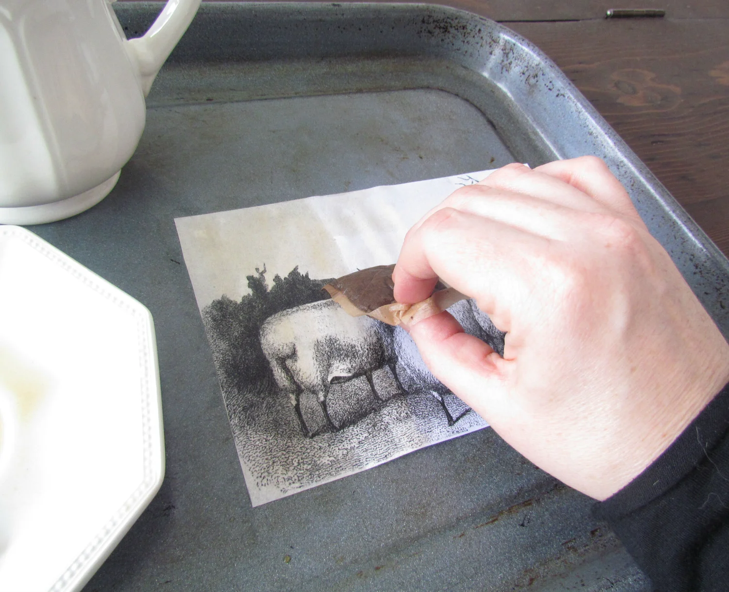 How To Age Paper Using Tea Bags — SHEEP SHOP