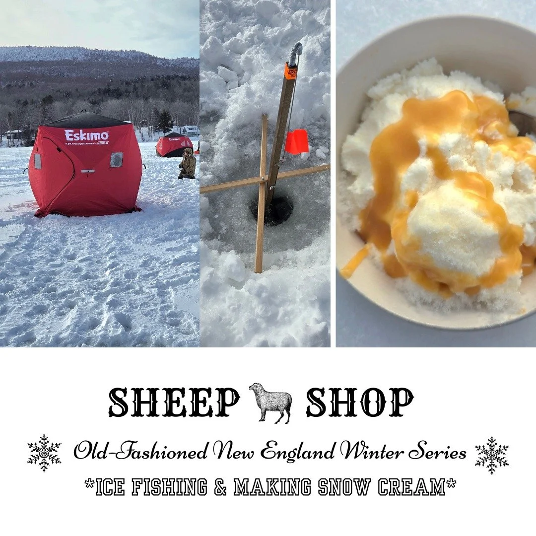 The last installment of my old-fashioned New England winter series is up on Youtube! In part 4, we are going ice fishing and we are making snow cream! 
I hope you can join me on Youtube ❤️ 

https://www.youtube.com/watch?v=LQ37rTQxMwM