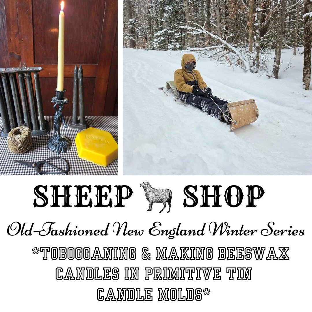 I have been pouring my heart out this month in a video series about winter in Vermont. Being creative has given me solace and has helped take my mind off the current world events. In part 3 of my Old-Fashioned New England Winter Series, we are going 