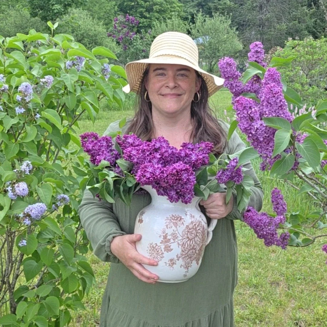 Lilac season is one of the most beautiful times of year on our Vermont homestead! In my newest video, I'm sharing the story behind my love of lilacs, bringing armfuls of blooms indoors, spending time in the garden with the sheep, and savoring this fl
