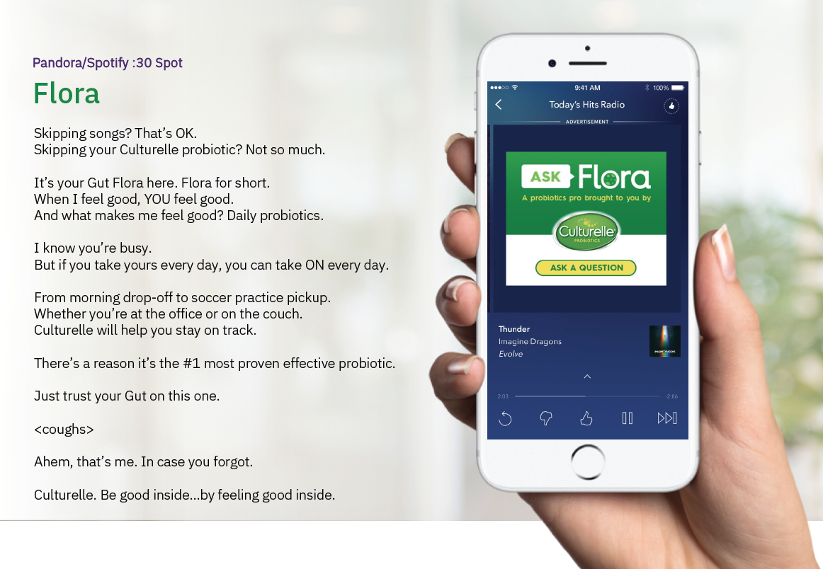 Sample Pandora Ad