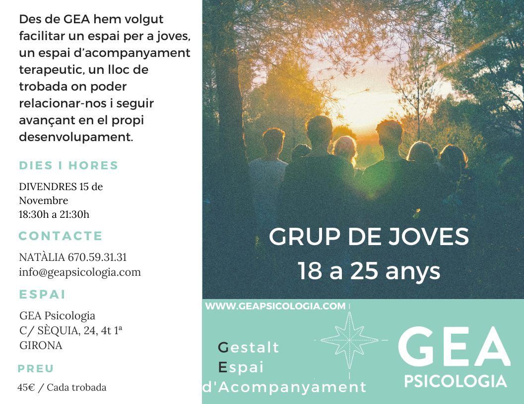 Grup de joves (Novembre 2019)