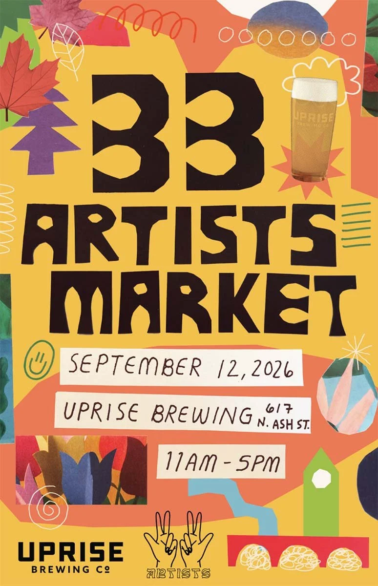 33 Artists Market at Uprise Brewing