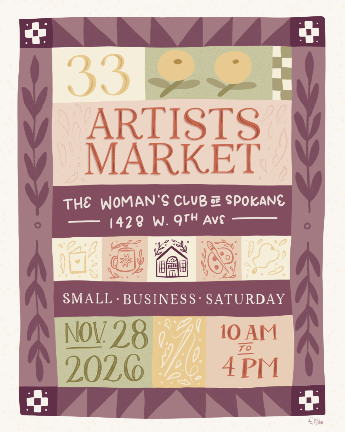 33 Artist Market at the Women's Club