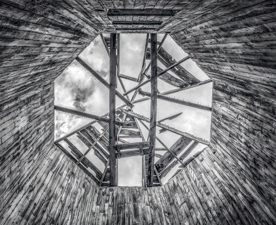 Silo, photograph by Mike DeCesare