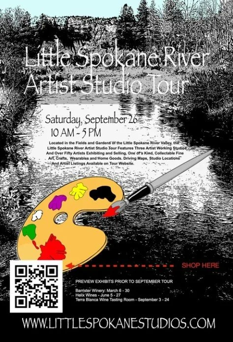 Little Spokane River Artist Studio Tour, Saturday 26