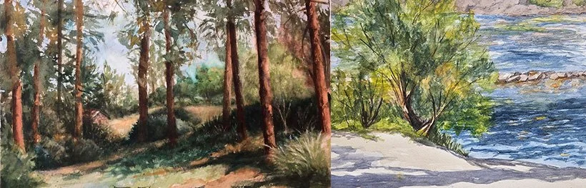November's First Friday with Guest Artist Gloria Fox and Karen Robinette