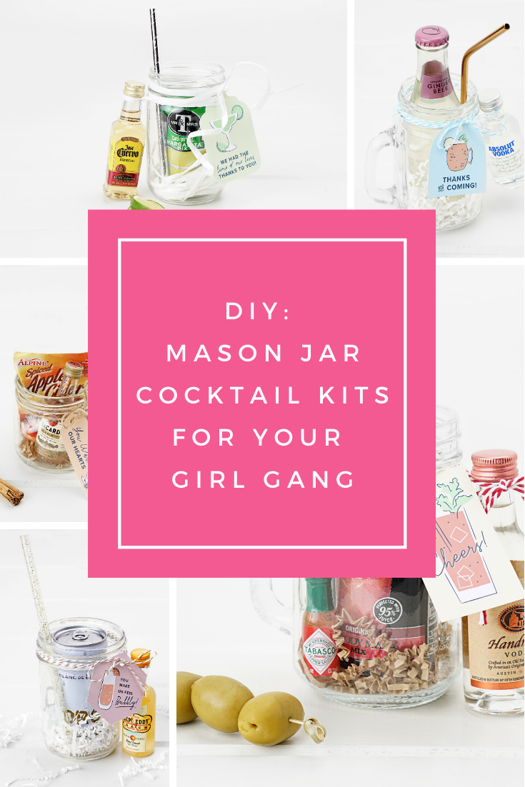 The Original DIY Mason Jar Cocktail Gifts!