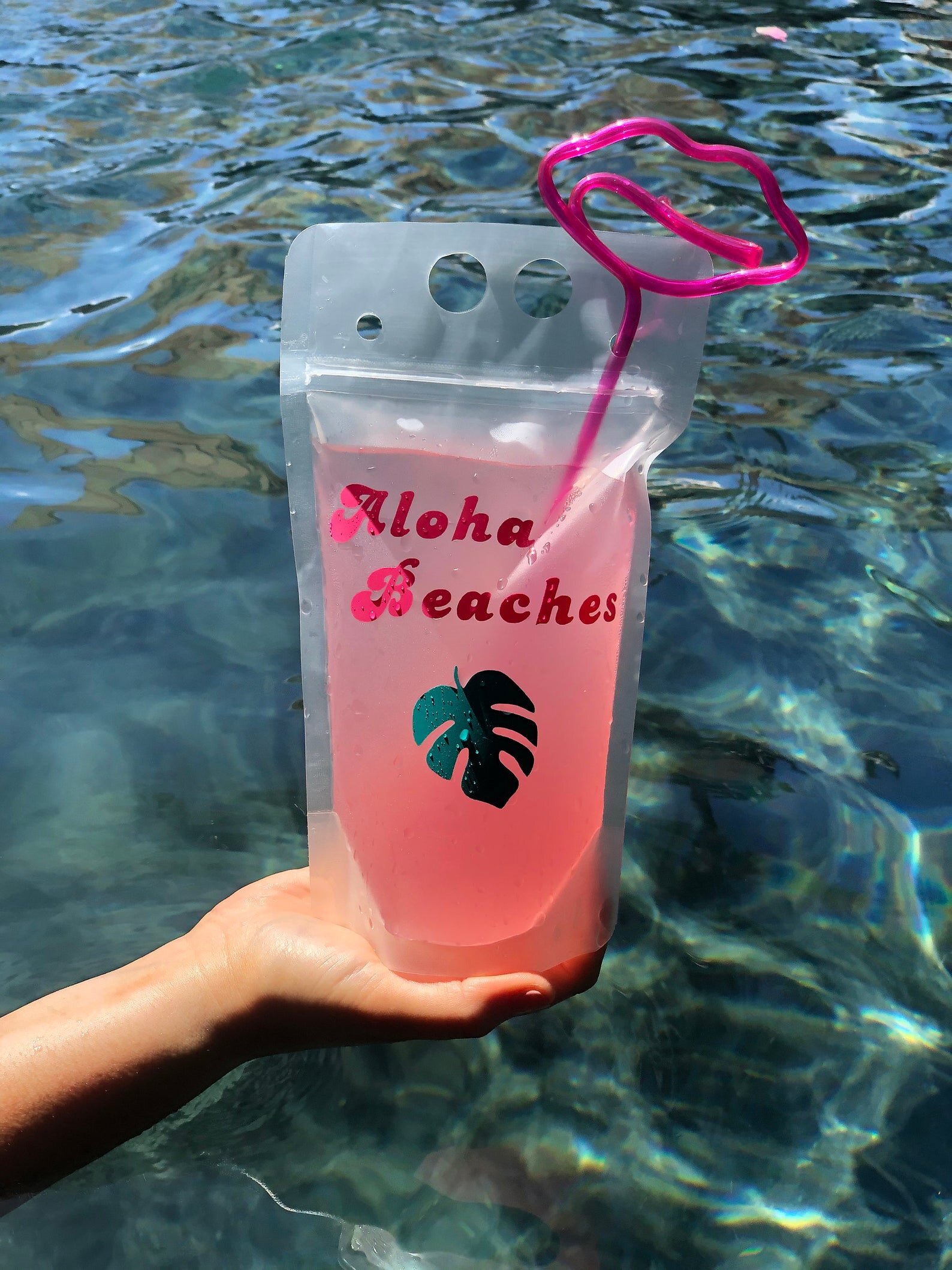Aloha Bachelorette Drink Pouch