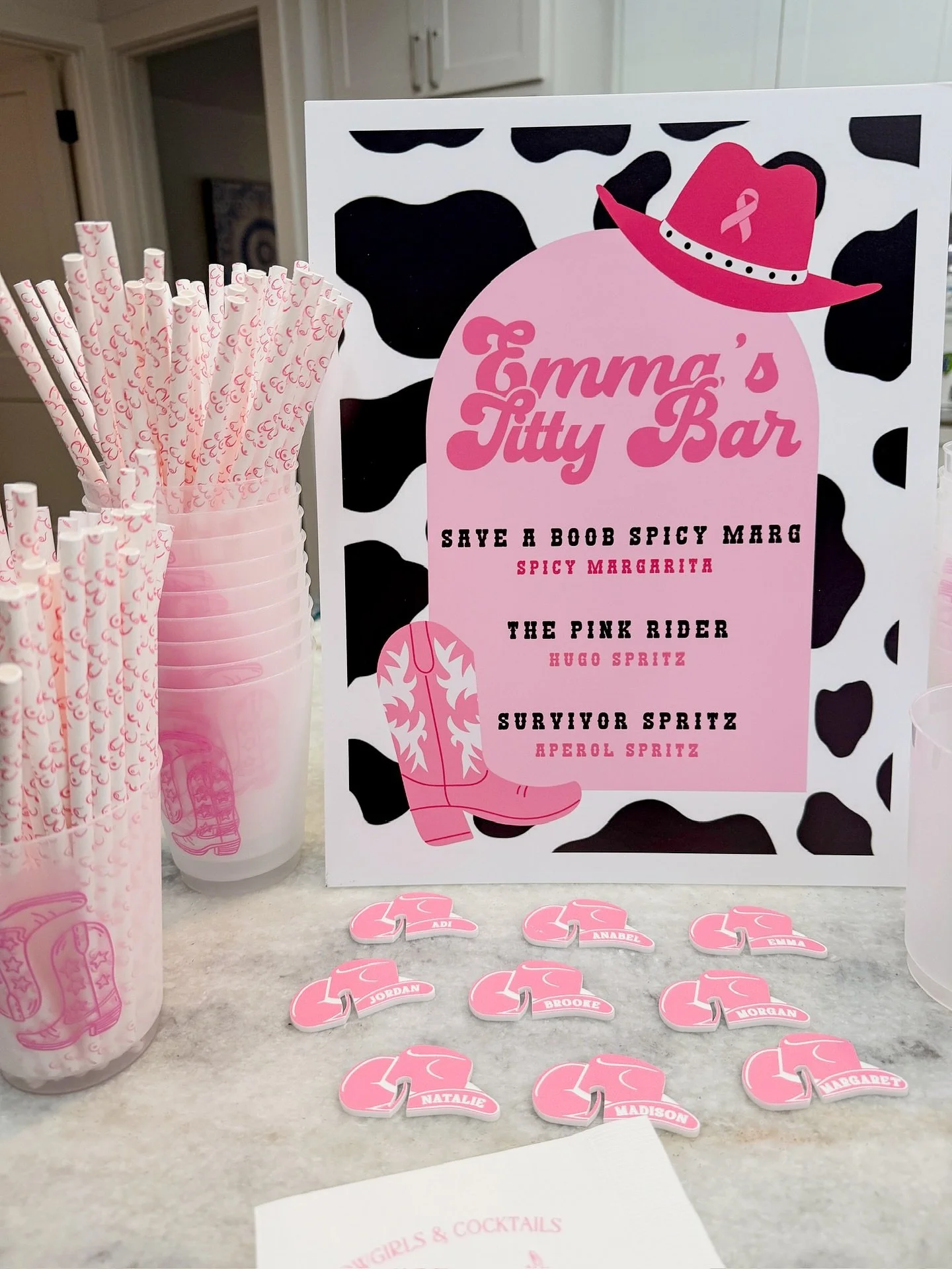 Here&rsquo;s to a weekend celebrating Emma kick cancer&rsquo;s butt! 🩷 

Around here at Got Your Bash, we think that every milestone deserves to be celebrated!