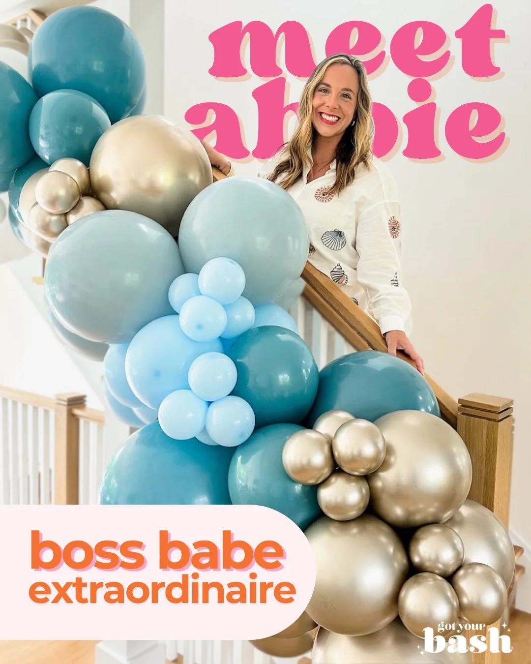 The face behind your favorite bash ✨

Meet Abbie, founder of Got Your Bash and the girl behind the scenes planning bachelorettes, birthdays, and bash-worthy weekends near and far.

With a background in event planning and photography (and a long histo
