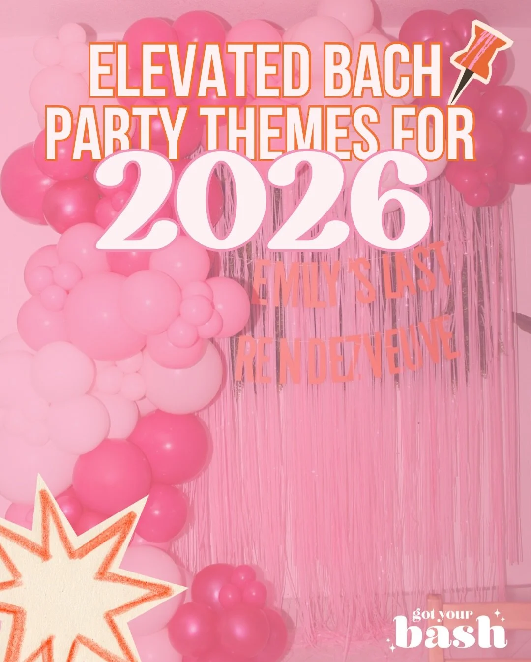 For the bride who LOVES a little extra ✨💍💖

If you&rsquo;ve been screenshotting inspo, texting the group chat, and dreaming about the vibe, this one&rsquo;s for you.

#GotYourBash #2026Bride #BacheloretteThemes #BachPartyInspo #bacheloretteplanning