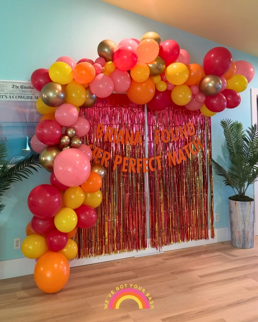 Briana found her perfect match 💘

So we built a weekend to match... bold, bright, and perfectly curated in pink, orange &amp; yellow 🌸🍊🌼

#BacheloretteParty #PerfectMatchBachelorette #BachelorettePlanner&nbsp;#gotyourbash