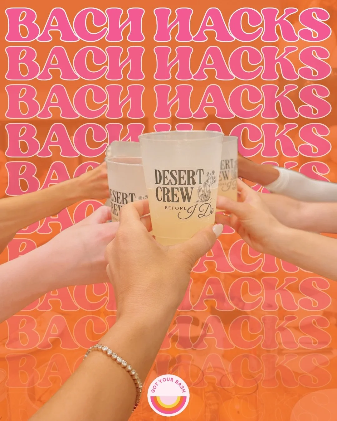 Imagine planning a bachelorette&hellip; and not actually planning it 😌

From custom decor to full itineraries, we take care of everything so your only job is to show up and have fun 🥂

Send this to the group chat and call it a day 👀

#GotYourBash&
