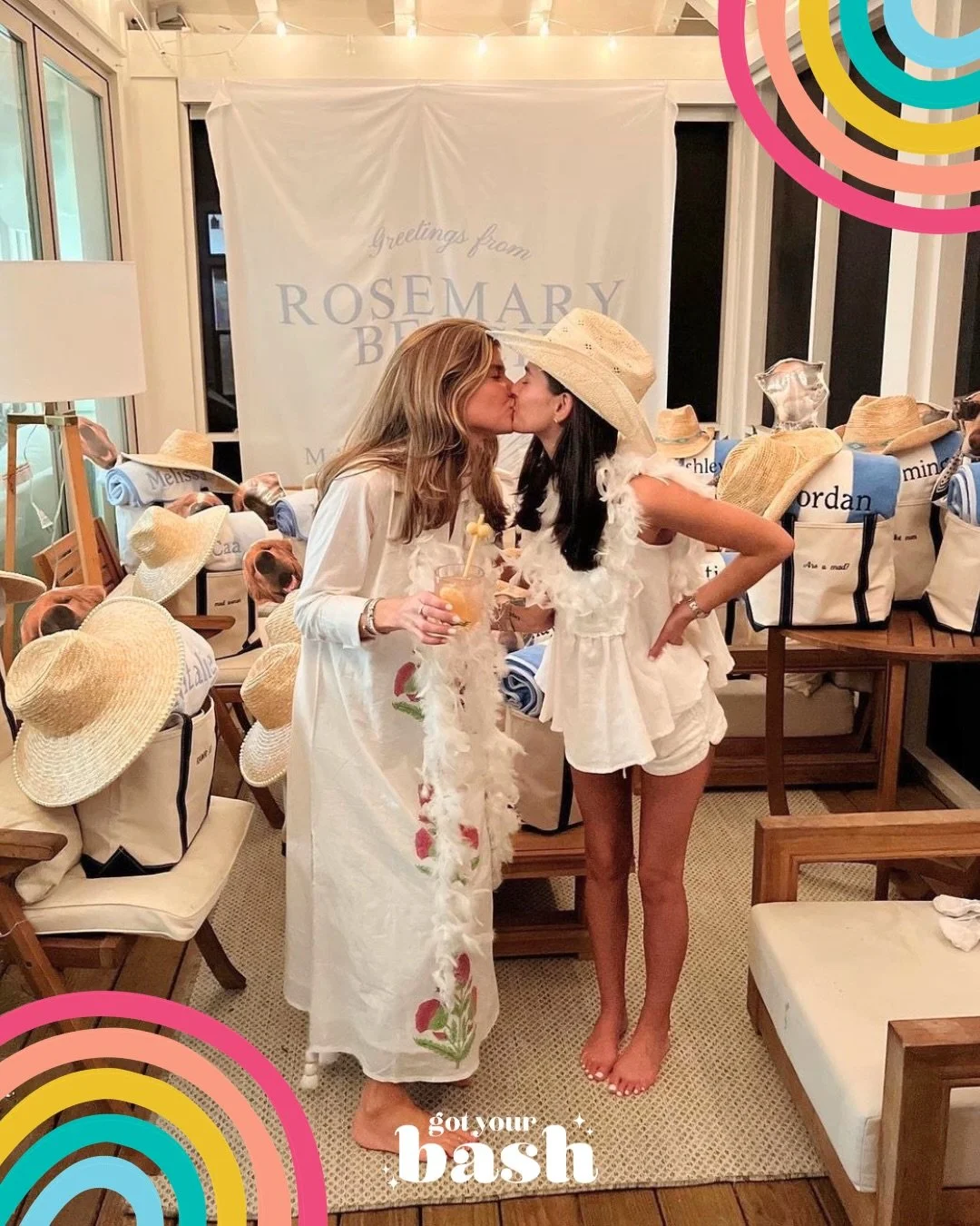 Happy Pride Month 🌈

Today we&rsquo;re looking back at one of our favorite celebrations, Lunden &amp; Olivia&rsquo;s bachelorette weekend that we had the pleasure of curating in 2023. 

At Got Your Bash, every couple deserves a celebration that refl