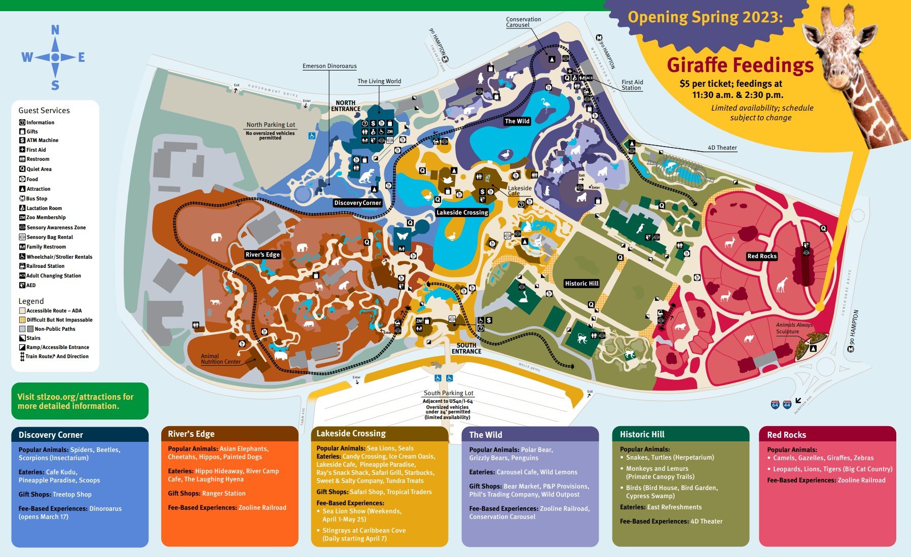  Zoo map from the stlzoo.org website 