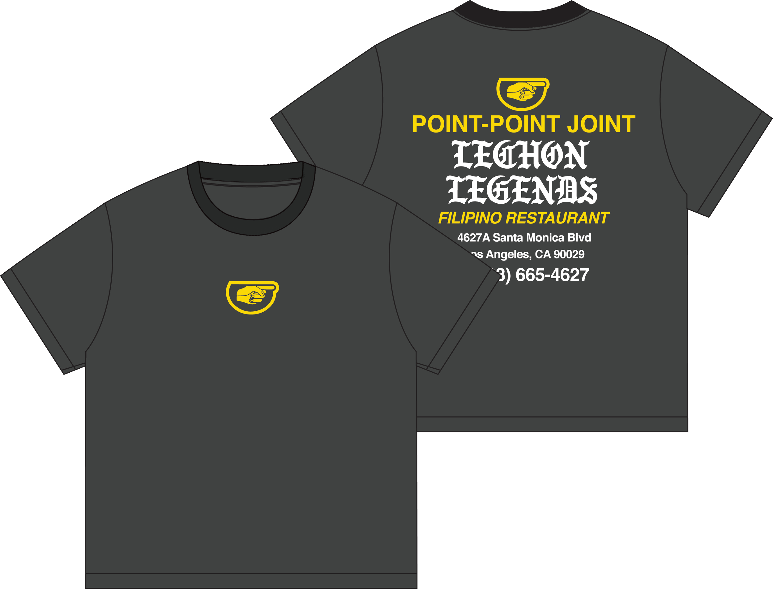 Lechon Legends Black Tee