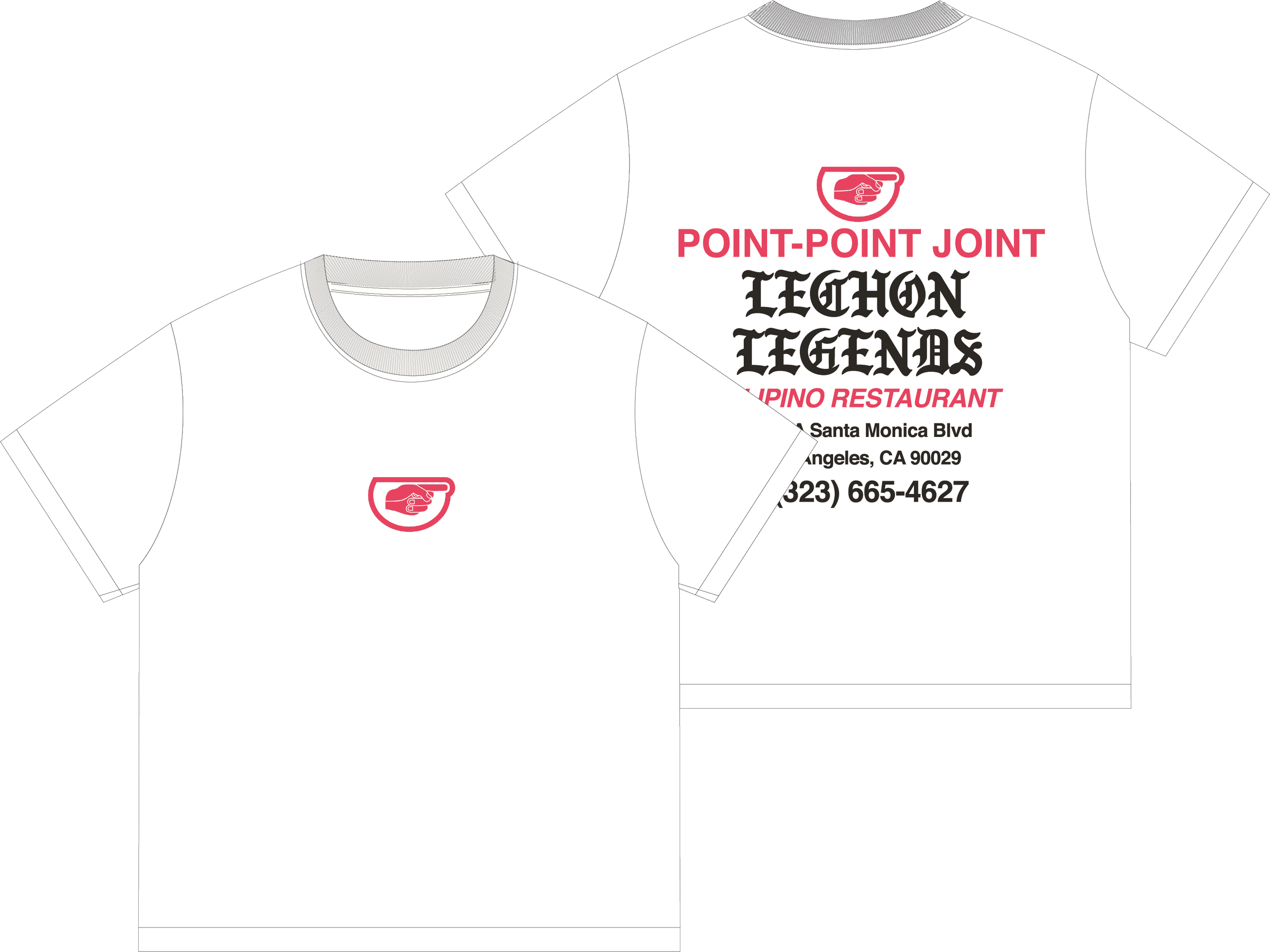 Lechon Legends White Tee