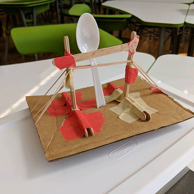 The winning catapult in #Physics. #compsci_high