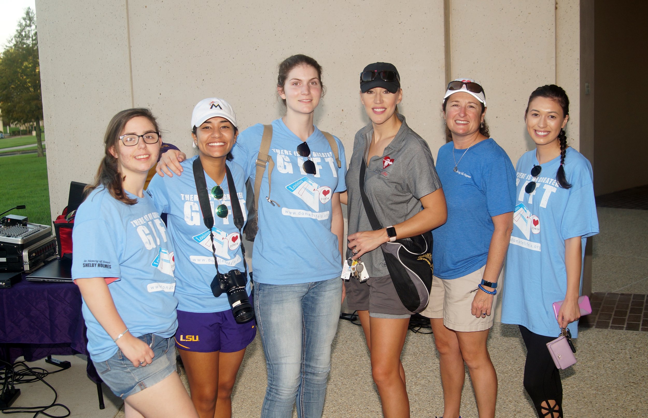 LSU Students with The Gifted Life's Lori Steele and Kirsten Heintz