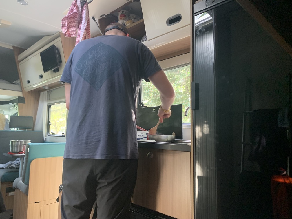Preparing Meals in the LEJOG Support Vehicle from Spaceships Rentals for JamesRunsFarcom.jpg