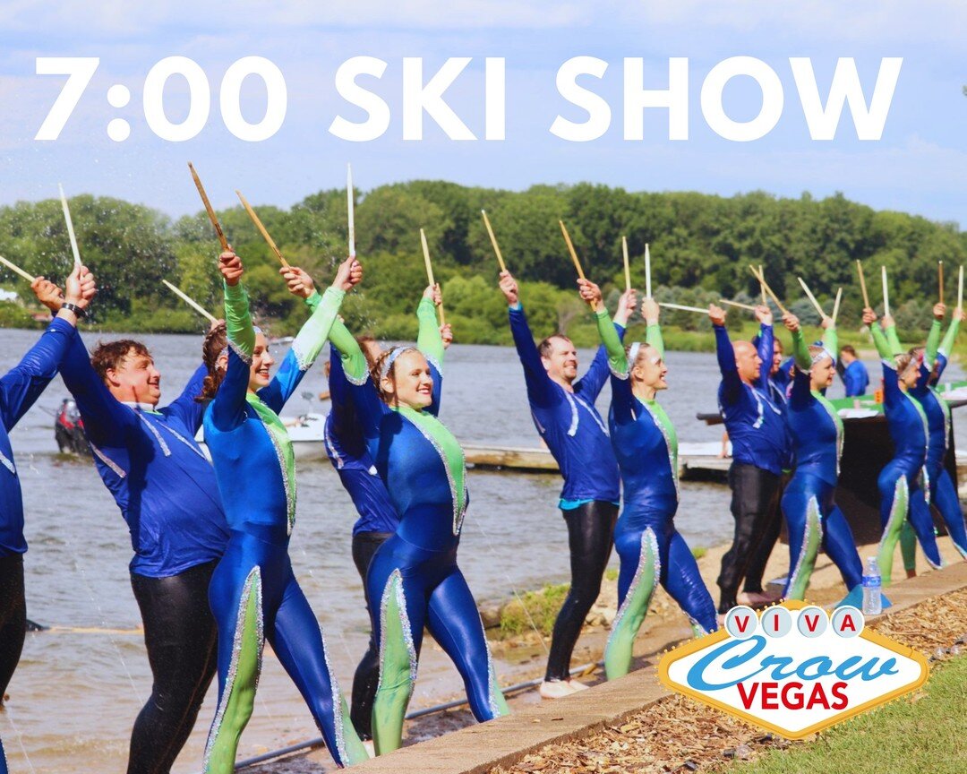 REMINDER: Our ski show TONIGHT starts at 7:00PM

Join us in Neer Park - New London, MN 
7:00 pm (we'll have our developmental show about 30 mins prior)
Tickets are $3 students, $5 adults or $8 reserved bleacher seats

Hope to see you tonight!