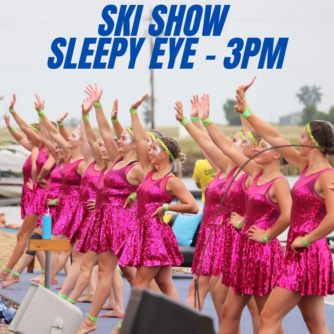 We'll perform our show in Sleepy Eye at Sleepy Eye Lake TODAY! 
Join us at 3pm. See you soon!
