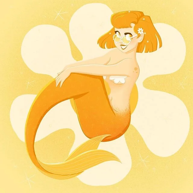 Alright MerMay day 15: Radiant Yellow 💛🌼
.
.
.
.
#mermay2020 #mermay #mermaid #mermaids #art #artistsoninstagram #artist #artwork #illustration #illustrator #illustrationartists #illustratorsoninstagram #digitalart #digitalillustration #procreate #