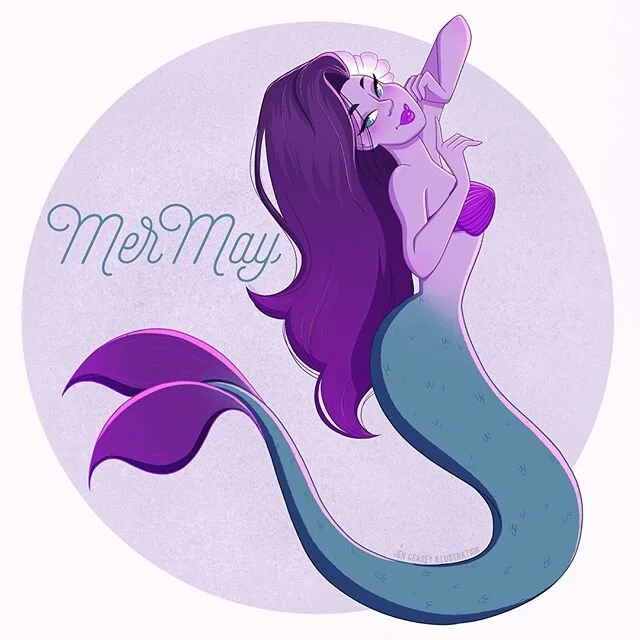 Mermay is here! I realize that last year I did the entire month (I honestly still don&rsquo;t know how 🤔) but there&rsquo;s just too much going on for that to happen but I&rsquo;ll do my best! Anything you really want to see? Mermaids inspired by se