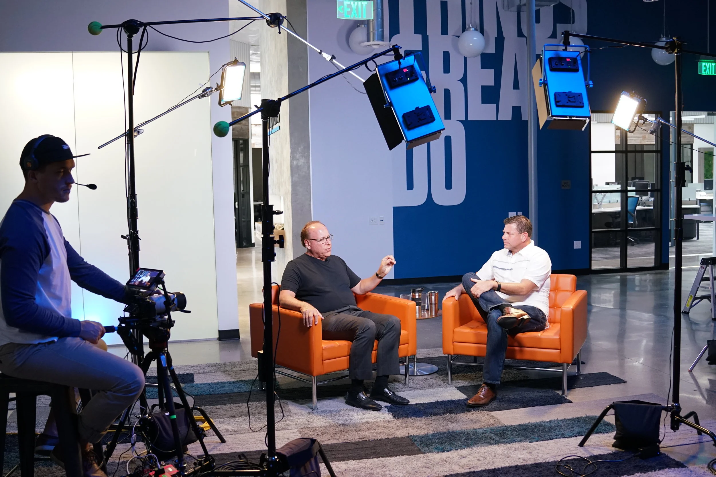 Behind The Scenes Shots...