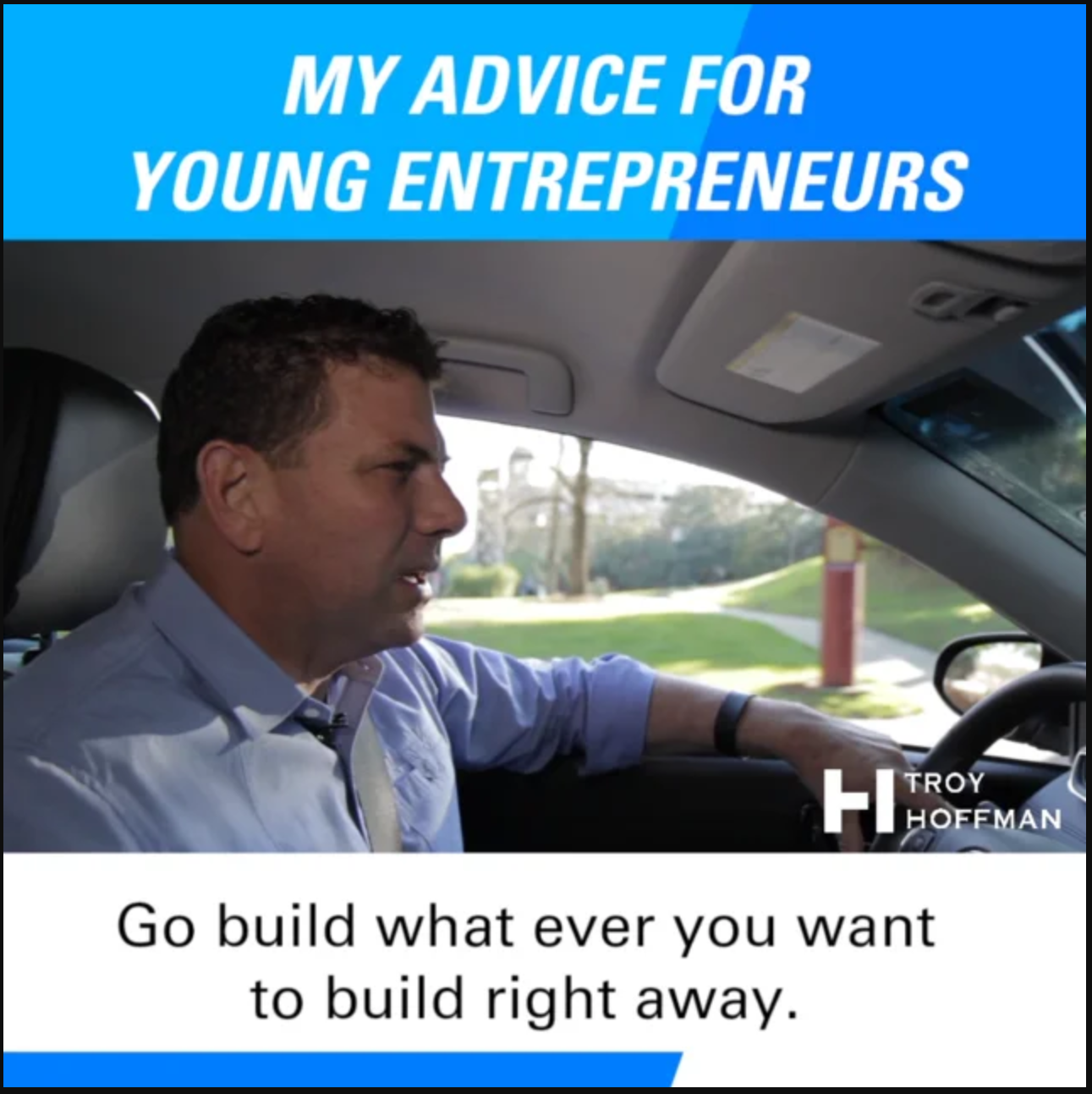 To Young Entrepreneurs